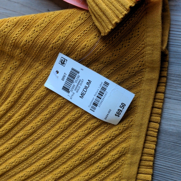 INC International Concepts Surplice Textured Blouse Sz: M NWT $69 - Picture 10 of 11